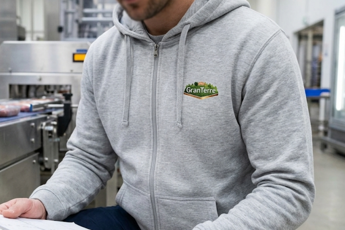 Clothing merchandise for GranTerre made by Vipitalia Milano