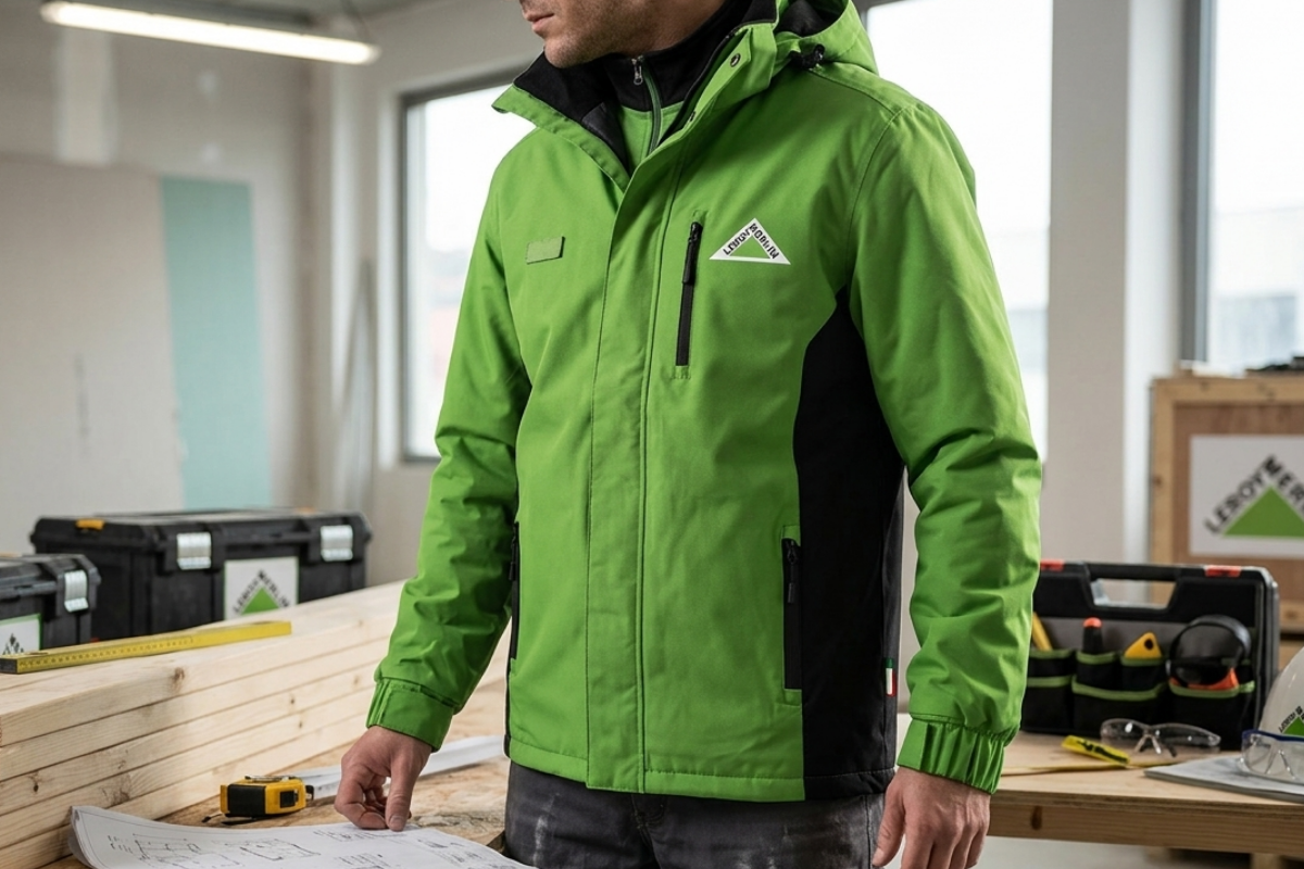 professional clothing for Leroy Merlin made by Vipitalia milano
