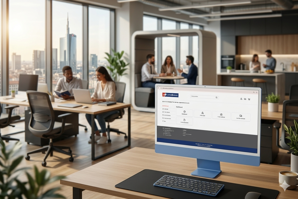 B2b ecommerce for Superservice developed by Vipitalia
