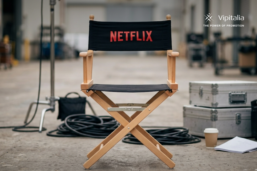 merchandising_netflix_vipitalia_sedia A netflix themed chair, realized by Vipitalia